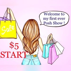 💕💕FIRST POSH SHOW! Like this post to be notified 💕💕